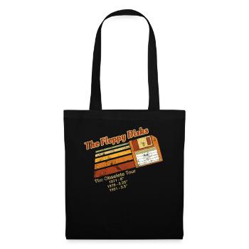 The Floppy Disks Tour Nostalgic Vintage - Tote Bag - black - Front