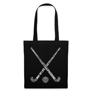 Hockey sur gazon Chandail de hockey en salle - Sac en tissu - noir - Devant