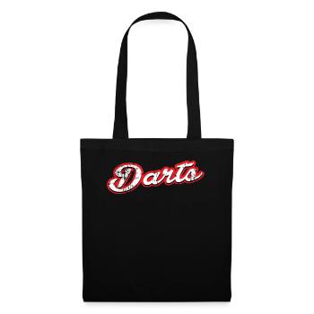 darts - vintage & distressed - Tote Bag - black - Front