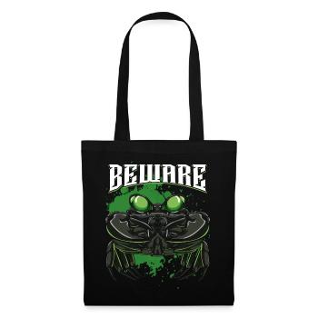 Krabbe - Stoffbeutel - Schwarz - Vorne
