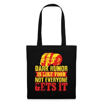 Black humor communism satire funny gift - Tote Bag - black - Front