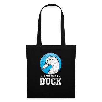 Pun duck - Tote Bag - black - Front