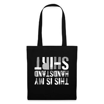 This Is My Handstand Shirt - Tote Bag - black - Front