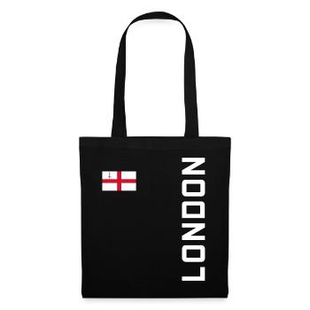 CHEMISE DE LONDON - Sac en tissu - noir - Devant