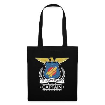 US Space Force Crew Member Art for Spaceship - Tote Bag - black - Front