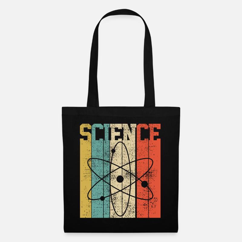 SCIENCE ATOM - Tote Bag - black