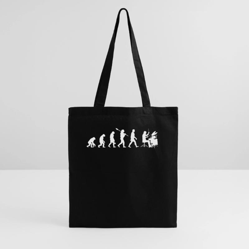 Drum Evolution Tote Bag