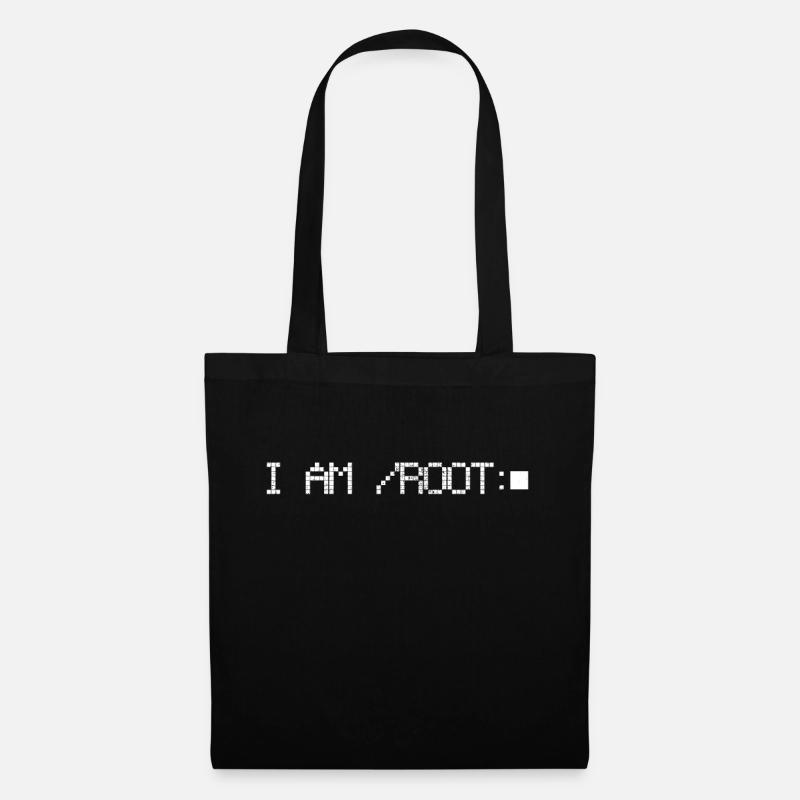 Computer scientist Geek Pixel - Tote Bag - black