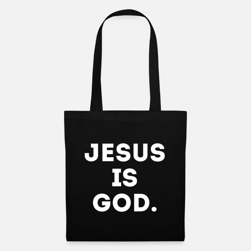 Jesus - Tote Bag - black