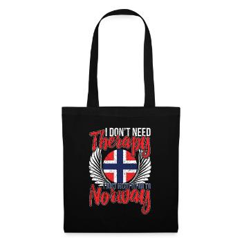 Norway - Tote Bag - black - Front