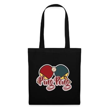 Ping-pong - Tote Bag - black - Front