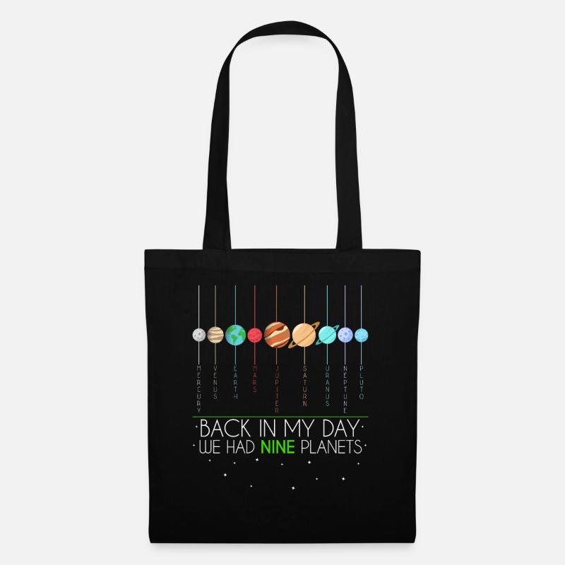 9 Planets Planets - Stoffbeutel - Schwarz