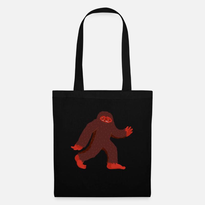Big-Foot - Stoffbeutel - Schwarz