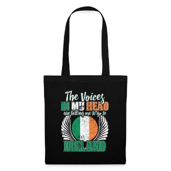 Ireland - Tote Bag - black - Front