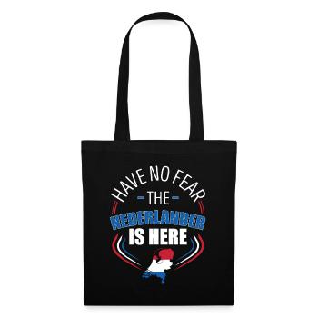 Do not worry, the Nederlander is here - Tote Bag - black - Front