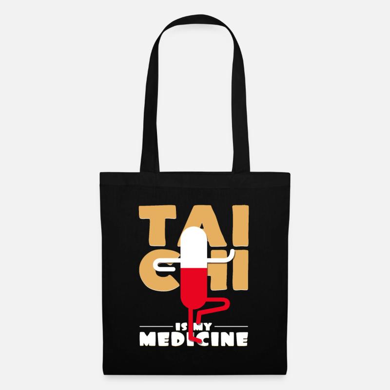 Tai chi - Sac en tissu - noir