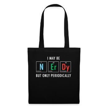 Nerdy Nerd Science - Tote Bag - black - Front