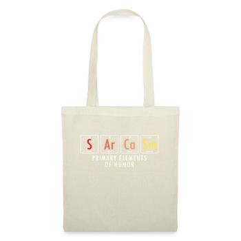 sarcasme - Sac en tissu - nature - Devant