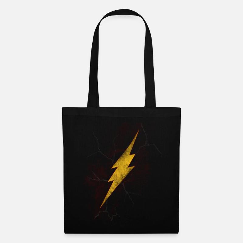 Blitz - Stoffbeutel - Schwarz