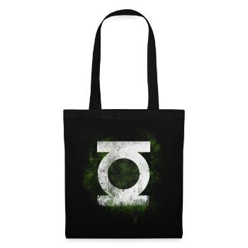 Vert - vert - Sac en tissu - noir - Devant