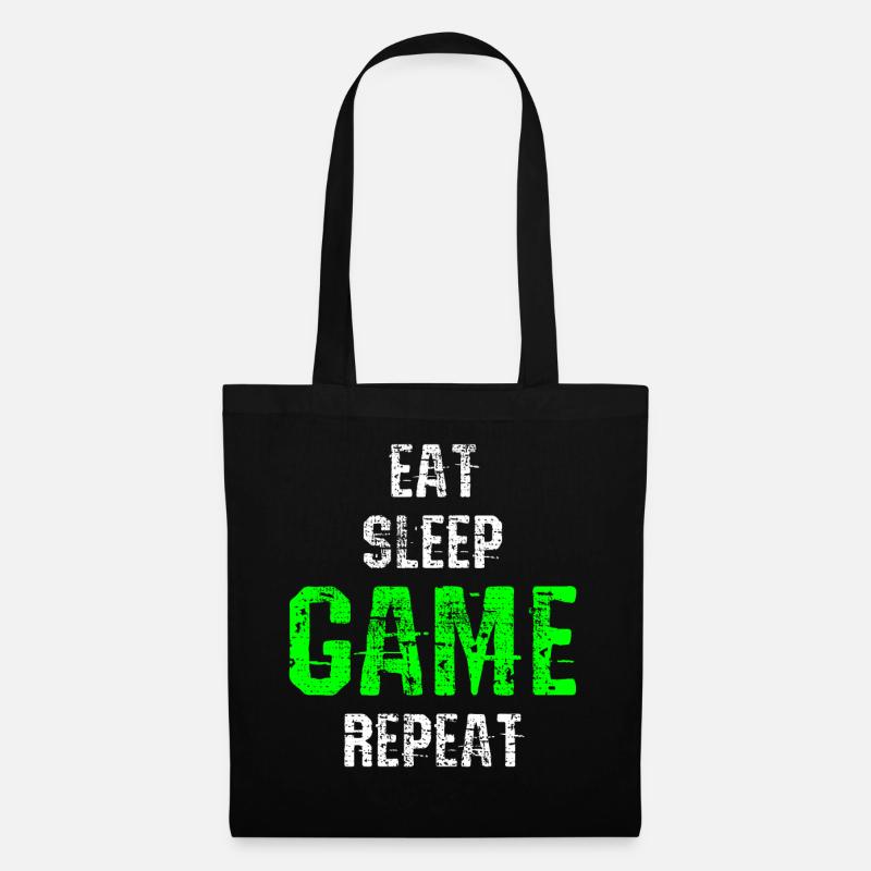 Gamer - Stoffbeutel - Schwarz