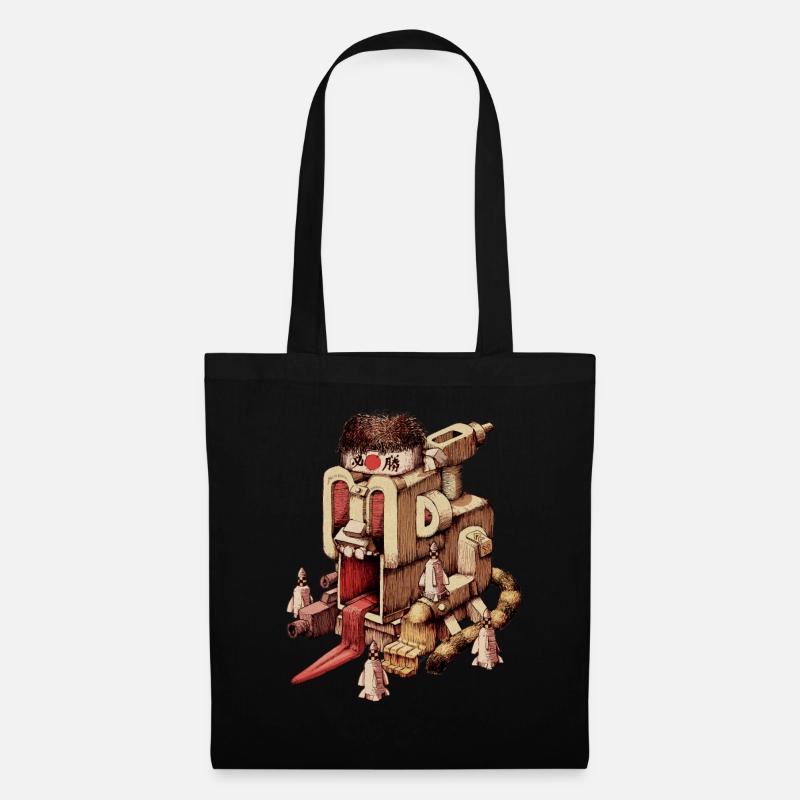 Kamikaze Samurai - Tote Bag - black