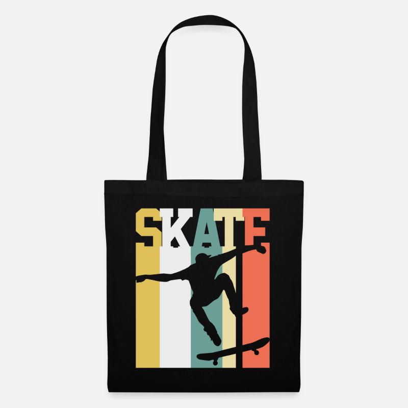 Skateboarder - Stoffbeutel - Schwarz