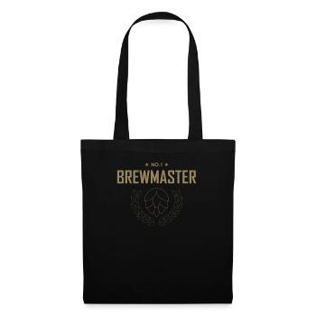 Brewmaster Beer Self-Brewing Hobbybrauer Gift - Tote Bag - black - Front