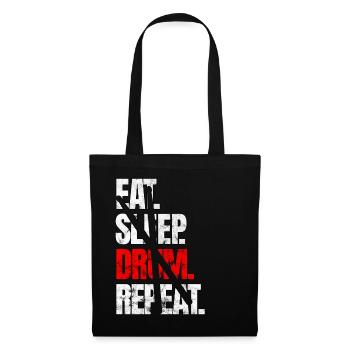 Drums - Tote Bag - black - Front