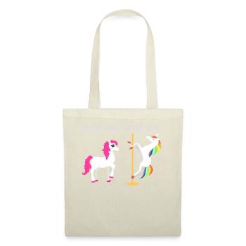 Licorne ivre - Sac en tissu - nature - Devant