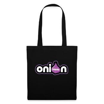 oignon cadeau épicé savoureux pleurer - Sac en tissu - noir - Devant