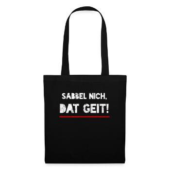 Sabbel Nich Allemagne du Nord Ostfriese nord - Sac en tissu - noir - Devant