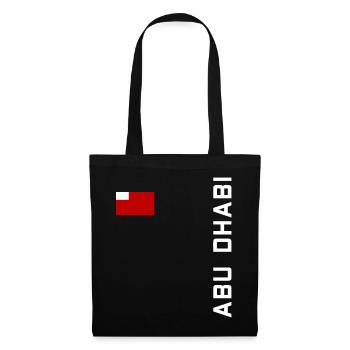 ABU DHABI SHIRT - Stoffbeutel - Schwarz - Vorne