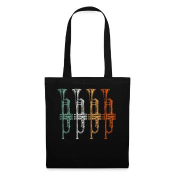 Trumpet - Tote Bag - black - Front