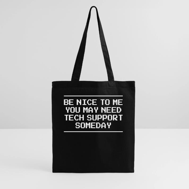 Tech Support Computer Science Computer IT Technology Tote Bag