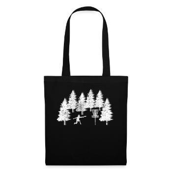 DISK GOLF TREE - Tote Bag - black - Front