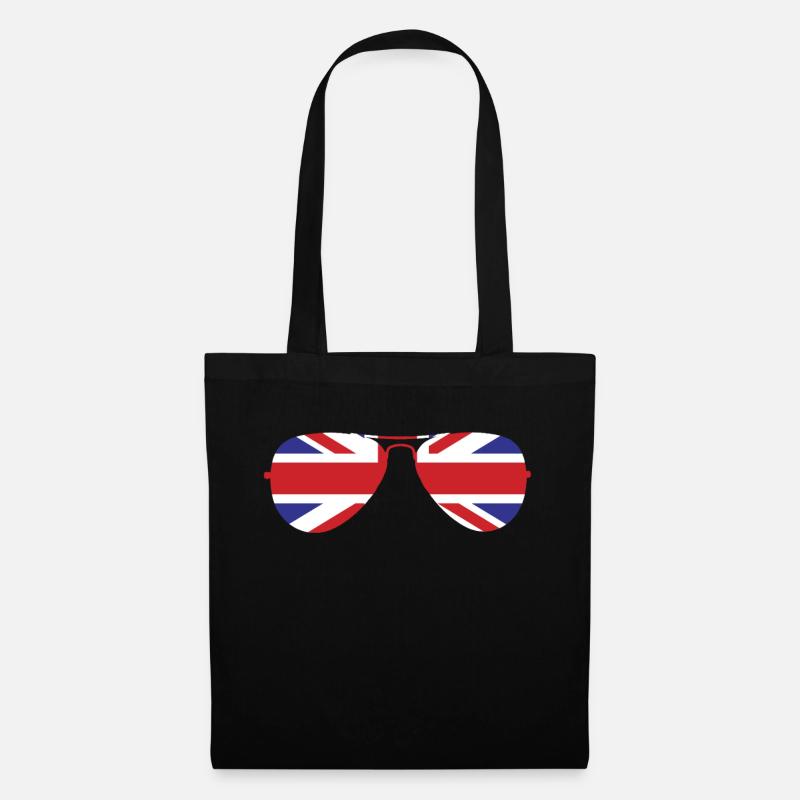 Union Jack - Tote Bag - black