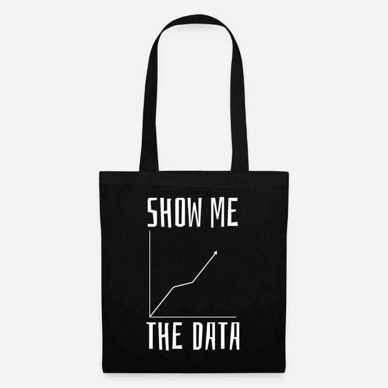 Data Science Mathematik - Stoffbeutel - Schwarz