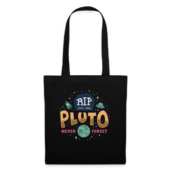 RIP Pluto Never Forget 1930-2006 dwarf planet - Tote Bag - black - Front