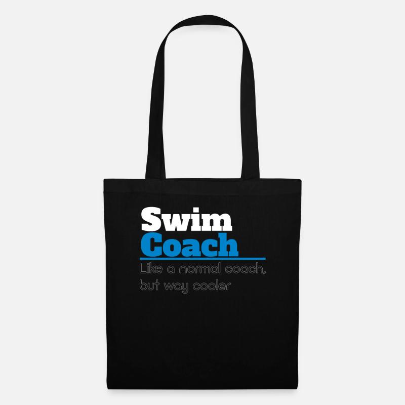 Schwimmtrainer Definition Trainer Wassersportlehrer - Stoffbeutel - Schwarz