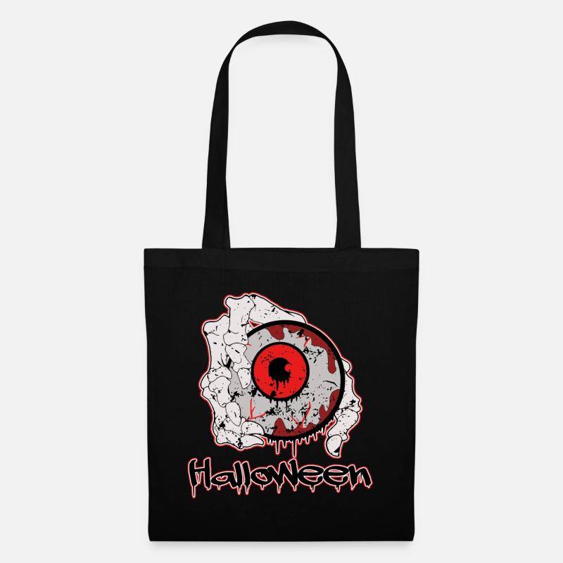 Halloween - Scary - Stoffbeutel - Schwarz