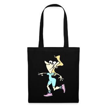 Fitness - Workout for Ladies - Sac en tissu - noir - Devant