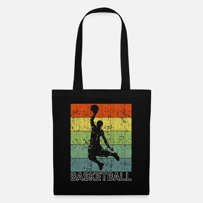 Basketball - Stoffbeutel - Schwarz