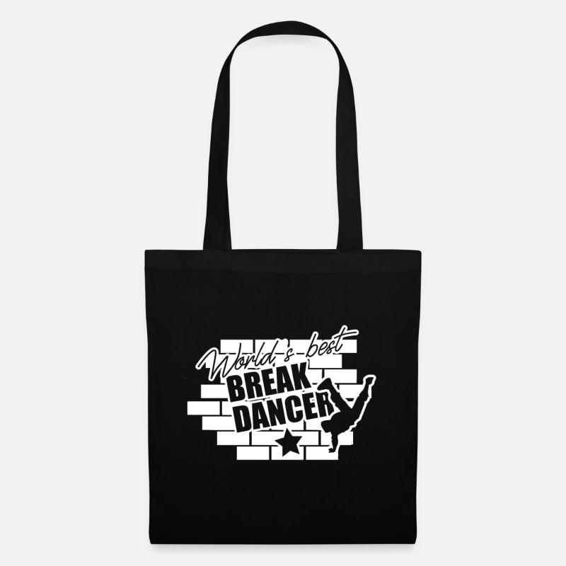 Breakdancing danseur danseur Breakdance Breakdancer - Sac en tissu - noir