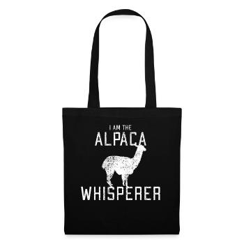 Alpaca Farm - Stoffbeutel - Schwarz - Vorne