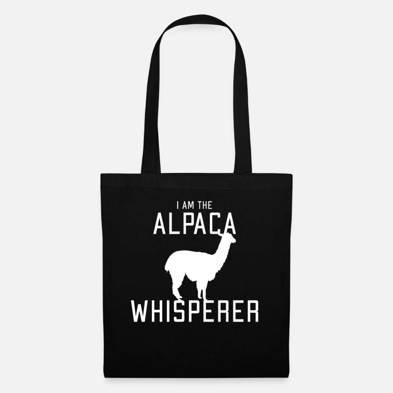 Alpaca - Stoffbeutel - Schwarz