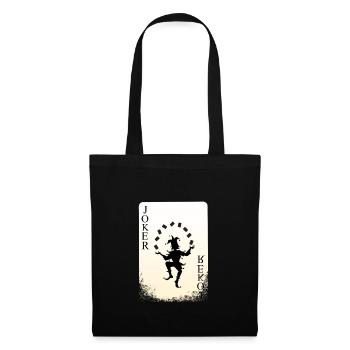 Cards Card Games Gift Skat Romme Mau Mau - Tote Bag - black - Front