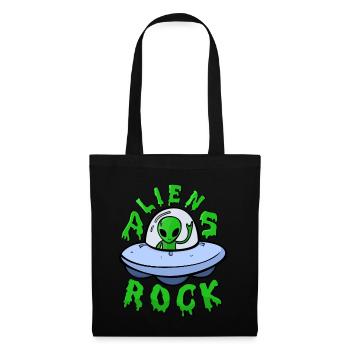 étranger - Sac en tissu - noir - Devant