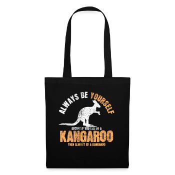 KANGAROO CHEMISE - Sac en tissu - noir - Devant