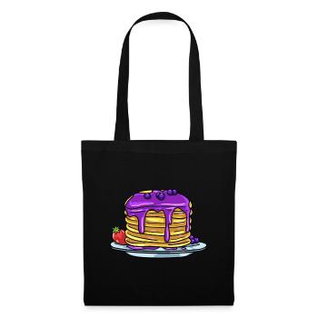 Pancake pancake pancake gift - Tote Bag - black - Front